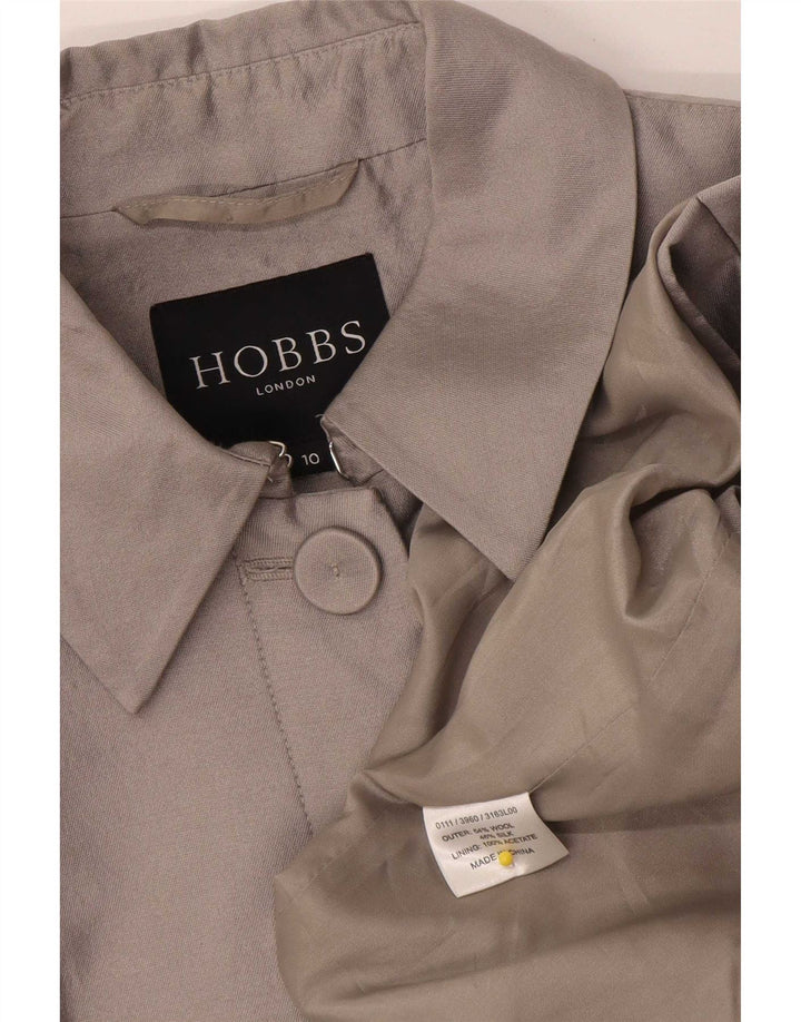 Cappotto da uomo Hobbs UK 10 piccolo in lana grigia