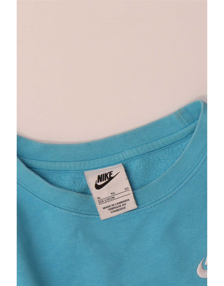 Felpa Nike Ragazzi Maglione 13-14 anni XL Blu