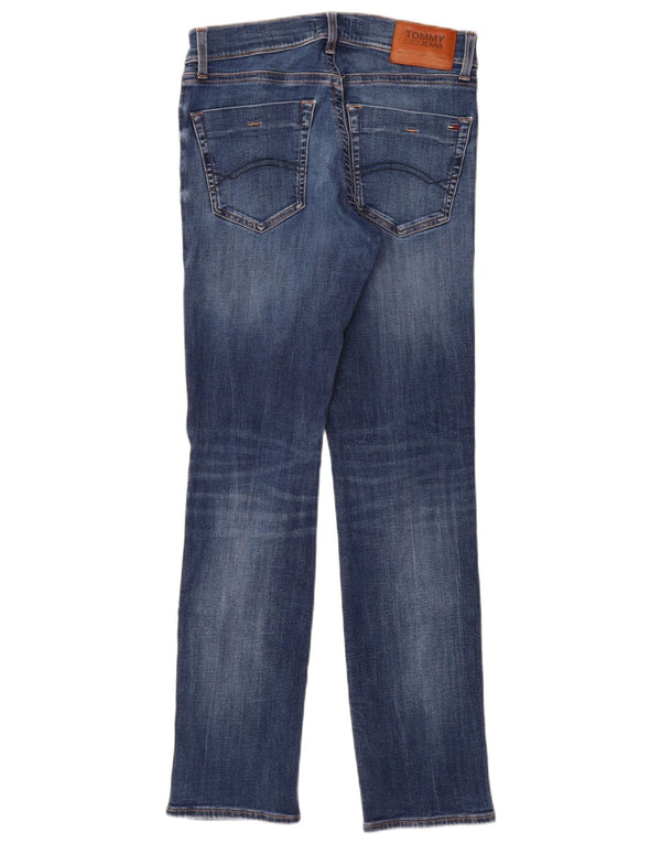 Jeans slim da uomo Tommy Hilfiger W30 L32 cotone blu