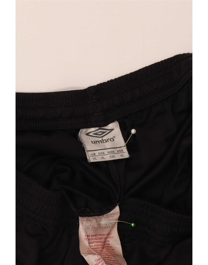 Pantaloncini sportivi da uomo Umbro XL neri in poliestere