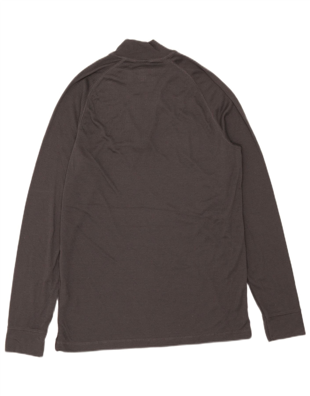 Mountain Warehouse Top da tuta pullover con zip e collo grande grigio