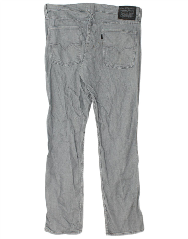 Jeans Levi's Uomo 511 Slim W34 L32 Cotone Grigio