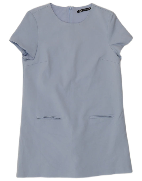 Tuta corta da donna Zara UK 12 Poliestere blu medio