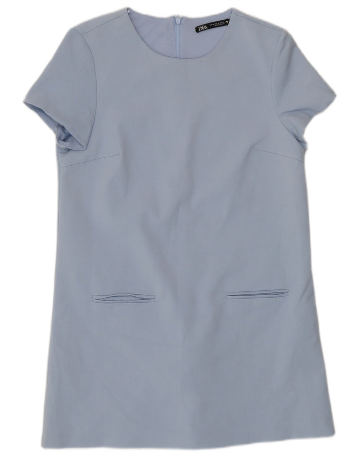 Tuta corta da donna Zara UK 12 Poliestere blu medio