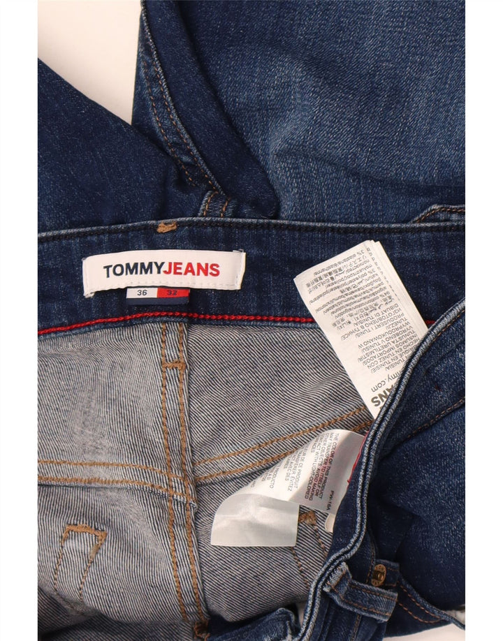 Jeans slim da uomo Tommy Hilfiger W36 L32 cotone blu