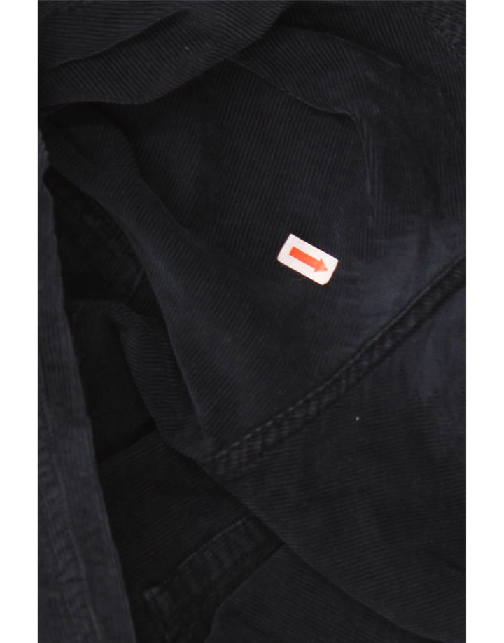 Pantaloni regolari da uomo in velluto a coste GANT W40 L32 in cotone blu navy