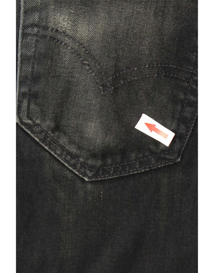 Jeans slim da uomo Levi's W31 L32 cotone grigio