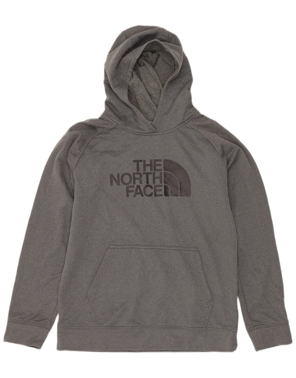 Felpa con cappuccio grafica per ragazzi The North Face 14-15 anni XL poliestere grigio