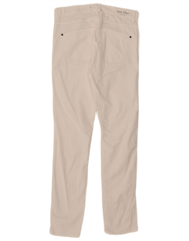 Jeans slim da uomo Zara EU 40 medio W31 L30 cotone bianco