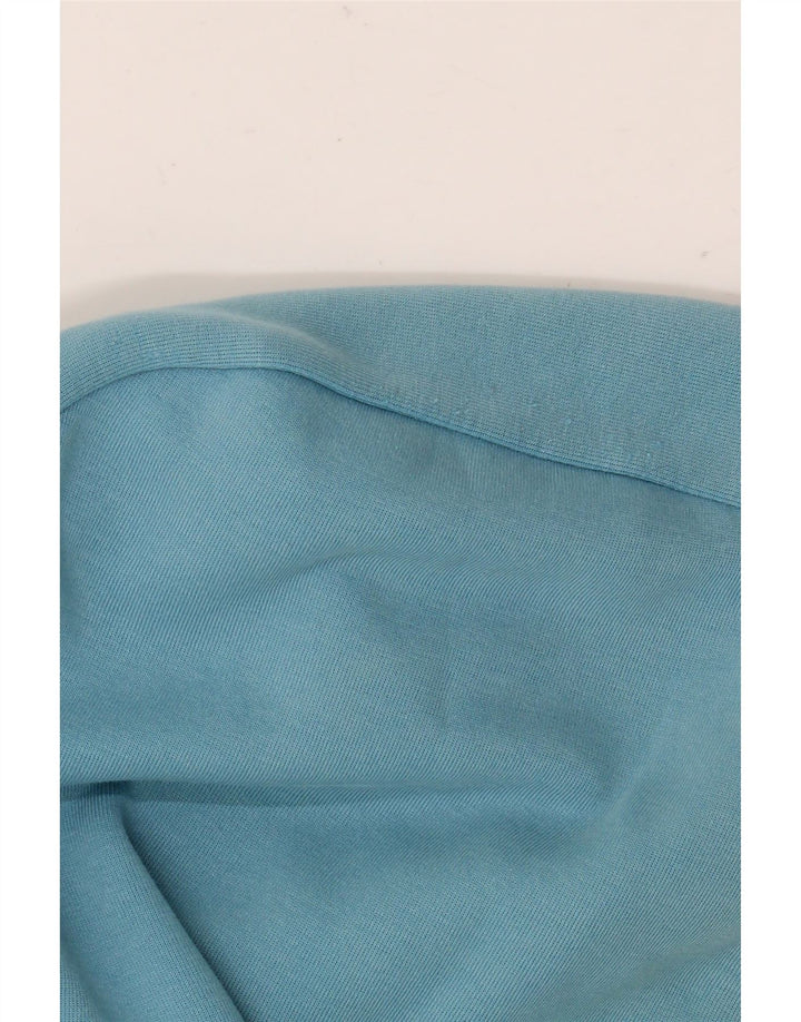Felpa con cappuccio e zip Nike da uomo, grande, in cotone blu