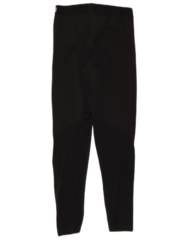 Leggings grafici Nike Dri Fit da donna UK 14 medio nero