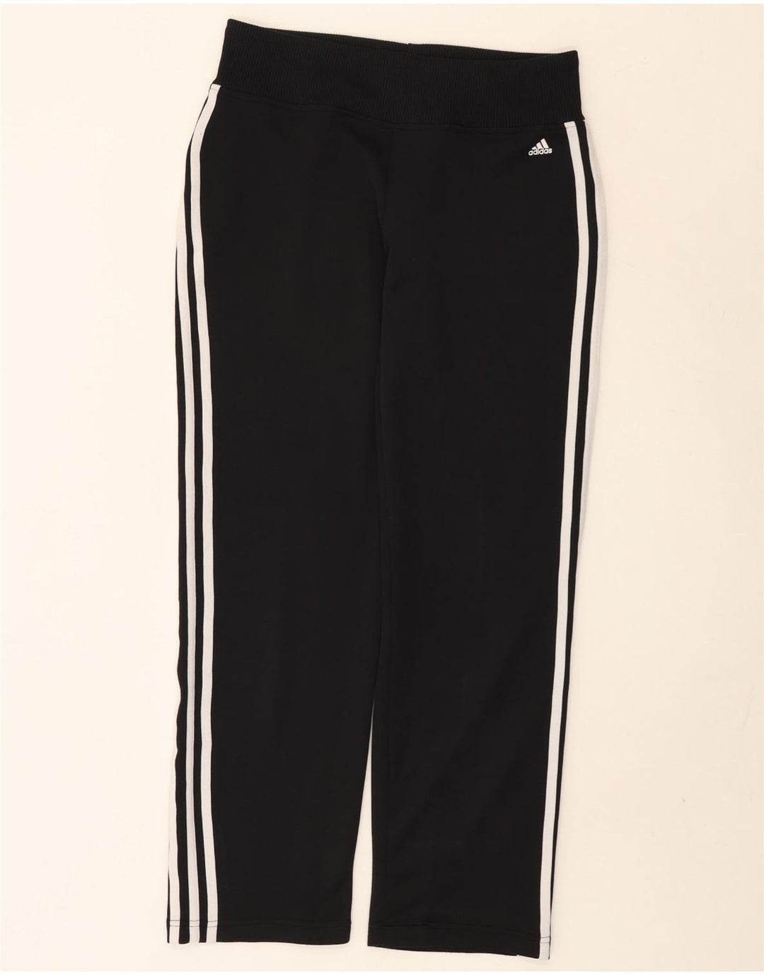 Pantaloni da tuta da donna Adidas UK 14 Medium Nero Poliestere