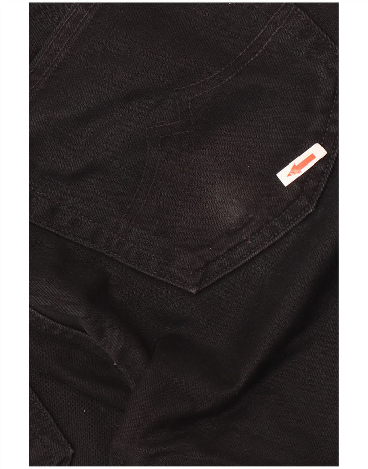 Jeans dritti da uomo Mustang W36 L30 cotone nero