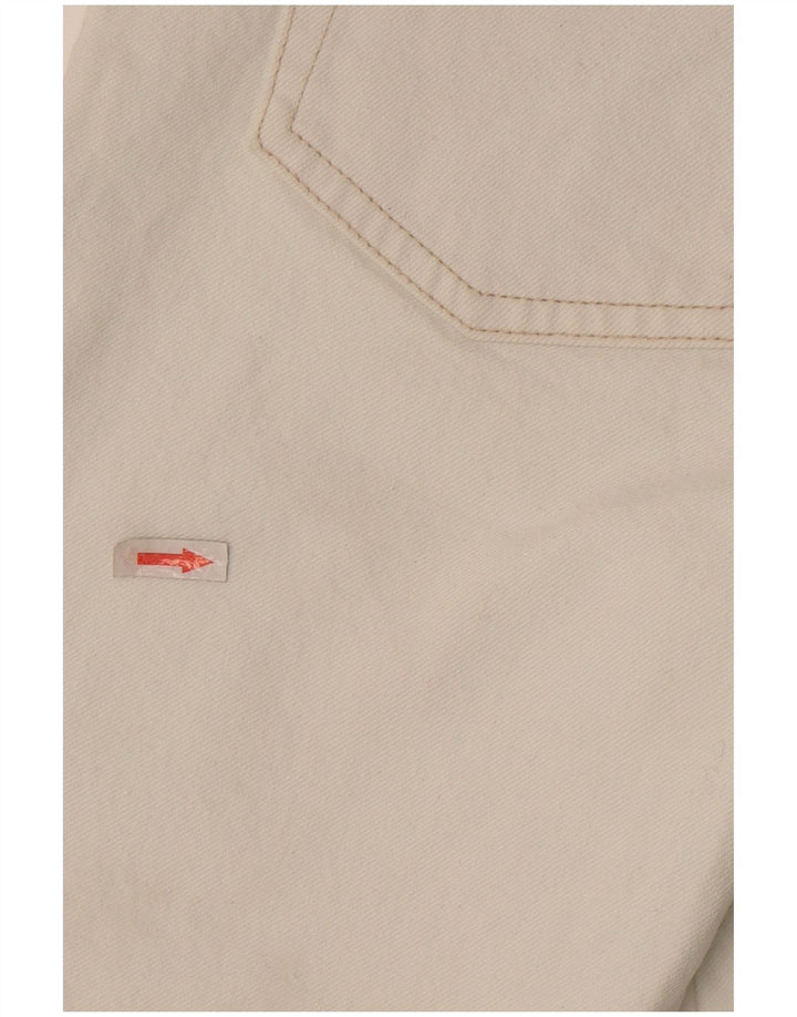 TOPSHOP Jeans dritti corti da donna W30 L25 bianchi