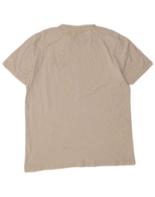 T-shirt grafica da uomo Ellesse Top grande bianca