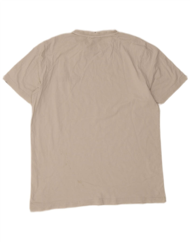 T-shirt grafica da uomo Ellesse Top grande bianca