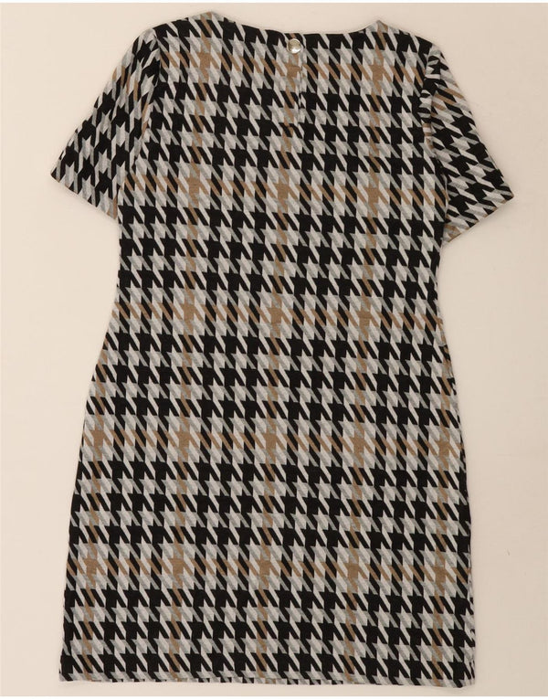 Abito a trapezio da donna Tommy Hilfiger UK 12 pied de poule medio multicolore