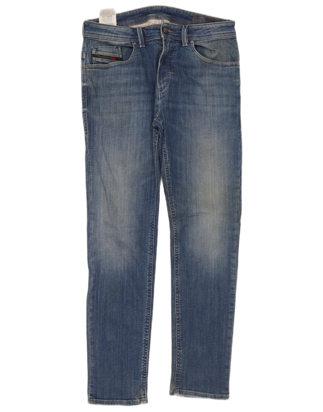 Jeans slim da uomo Diesel W32 L31 cotone blu