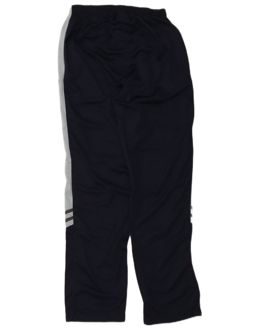 Pantaloni da tuta da uomo Asics grandi in poliestere color block blu navy