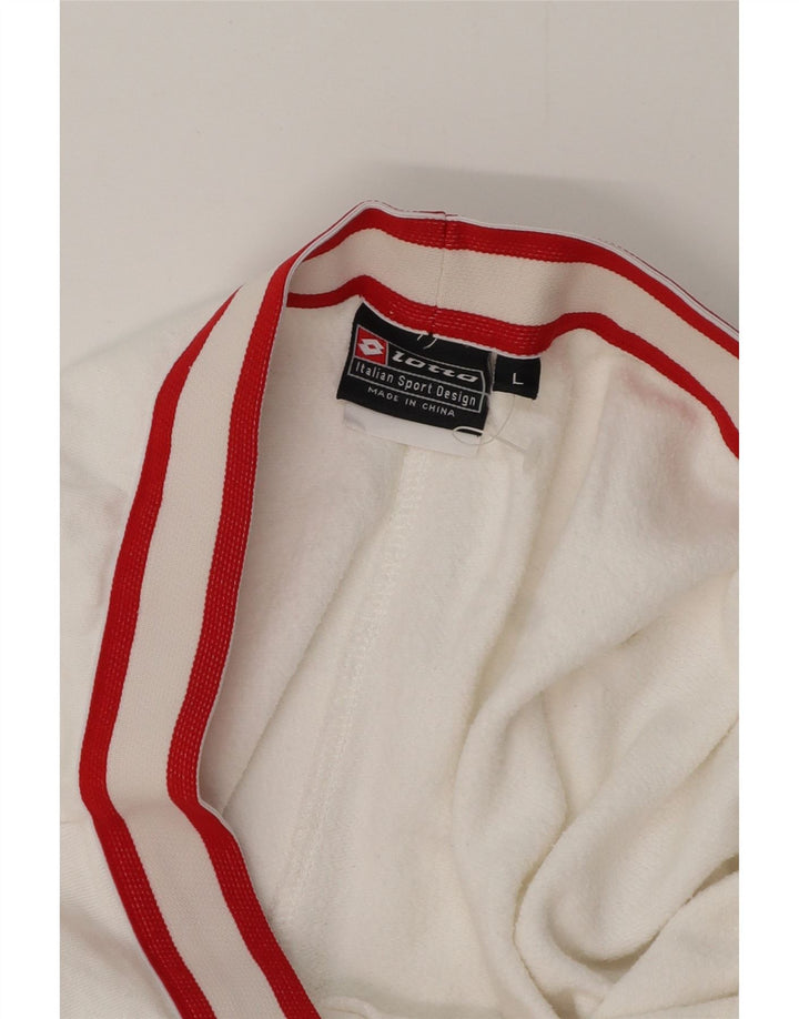 Pantaloni da tuta da donna LOTTO UK 14 Large Bianco