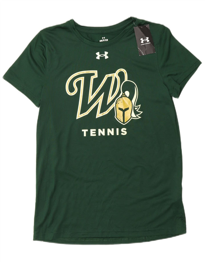 Maglietta grafica da donna Under Armour Top UK 10 Small Verde