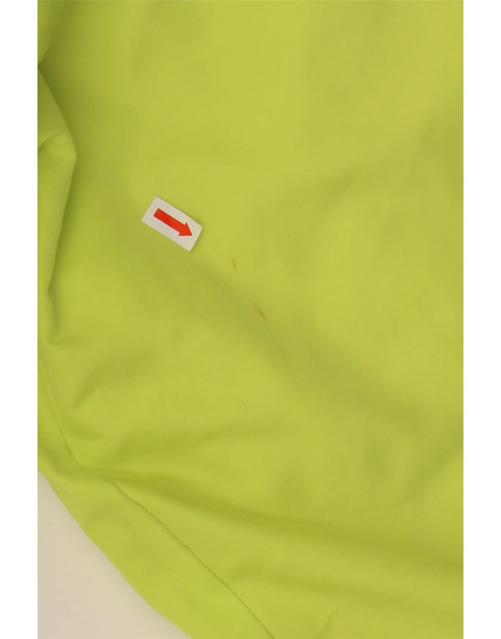 Giacca da sci con cappuccio da uomo norvegese IT 50 Large verde in nylon color block