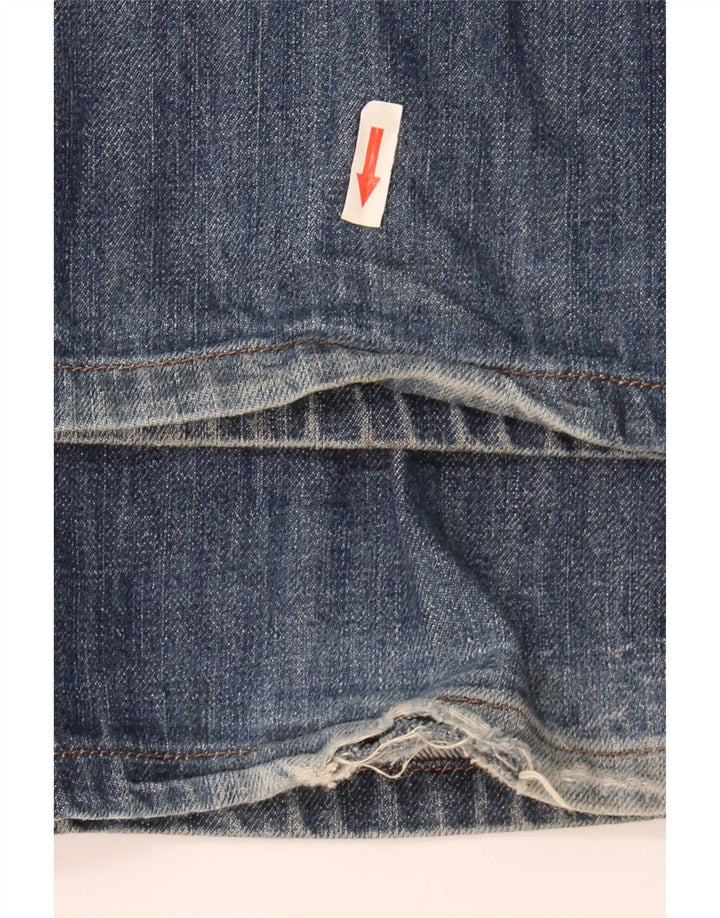 Jeans dritti Wrangler da uomo Grant W34 L36 cotone blu