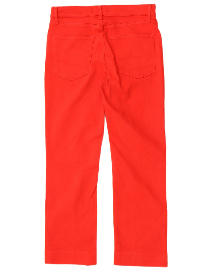 Jeans dritti da donna Zara EU 40 medio W30 L27 cotone rosso