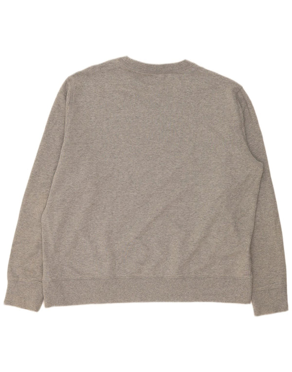 Felpa da uomo Marks & Spencer maglione 3XL cotone grigio