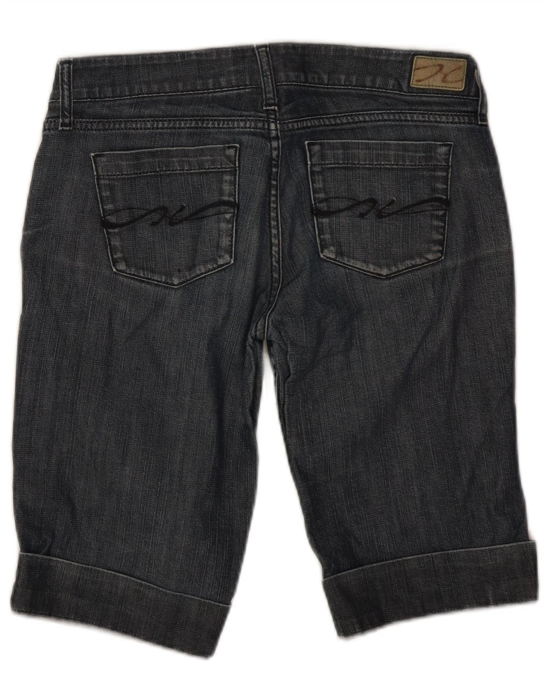 Pantaloncini di jeans Bermuda da donna Tommy Hilfiger W28 cotone blu medio