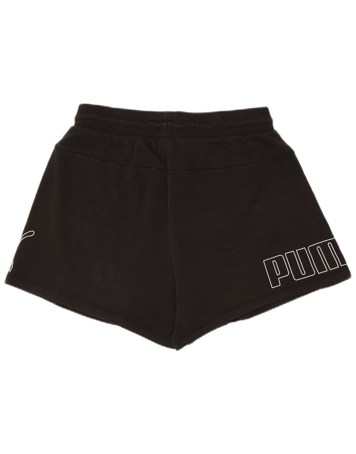 Pantaloncini sportivi grafici Puma da donna grandi neri