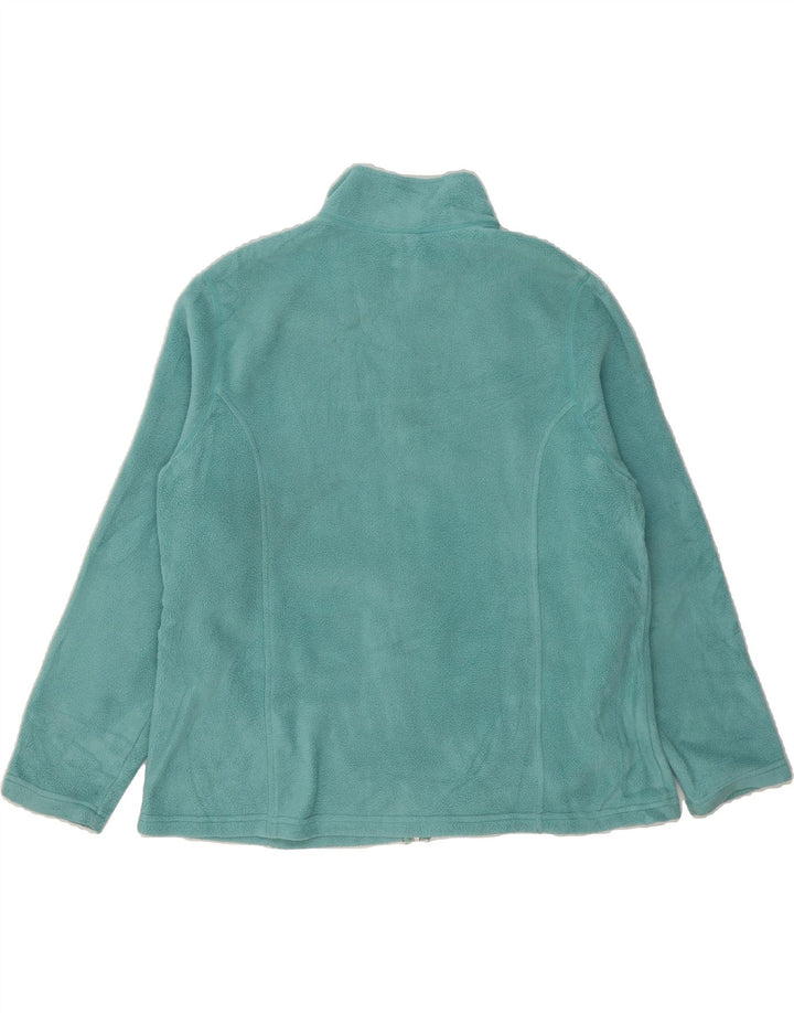 EDDIE BAUER Womens Fleece Jacket UK 20 2XL Blue Polyester Vintage Eddie Bauer and Second-Hand Eddie Bauer from Messina Hembry 