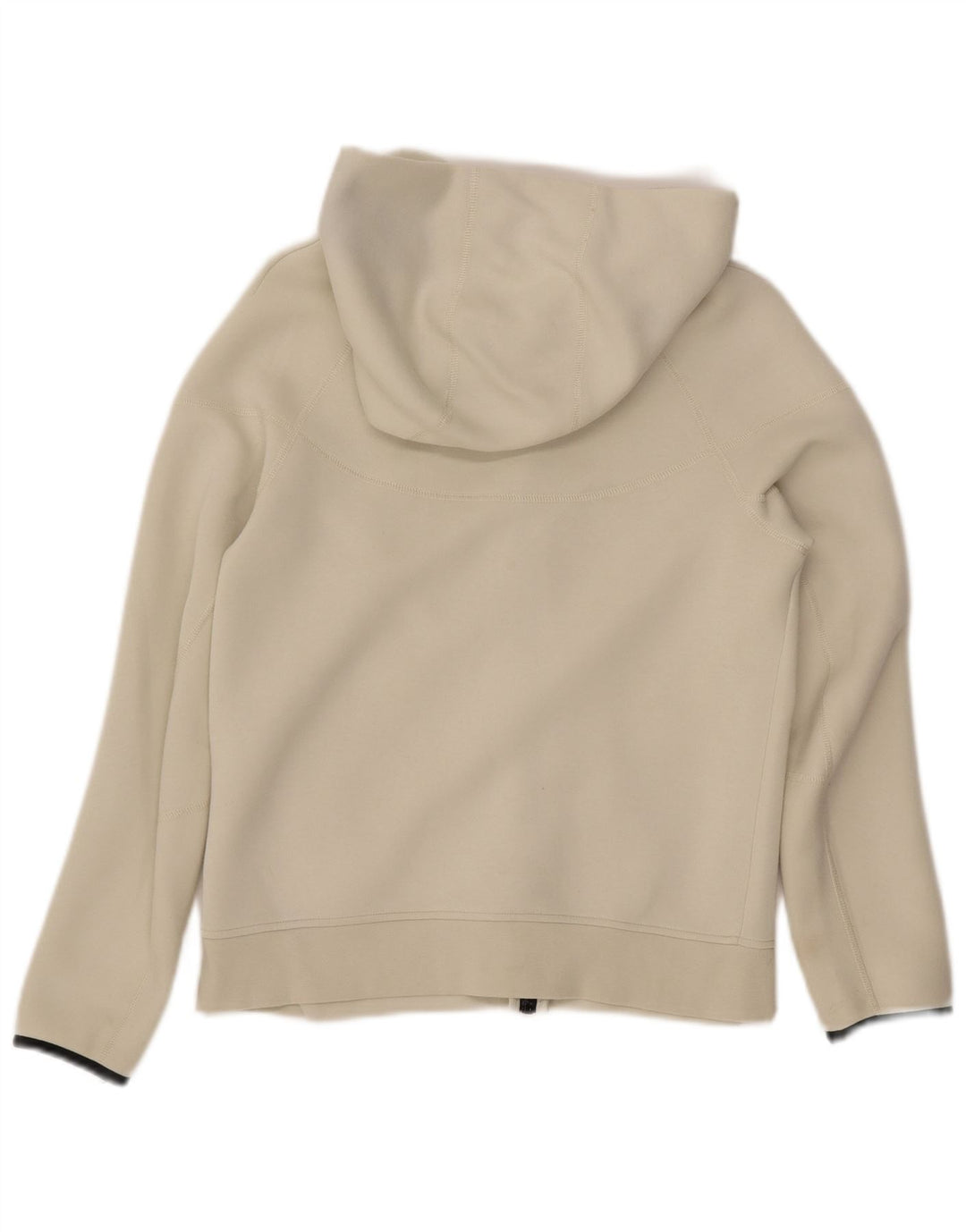 Maglione con cappuccio e zip NIKE per ragazzi 12-13 anni, cotone bianco grande
