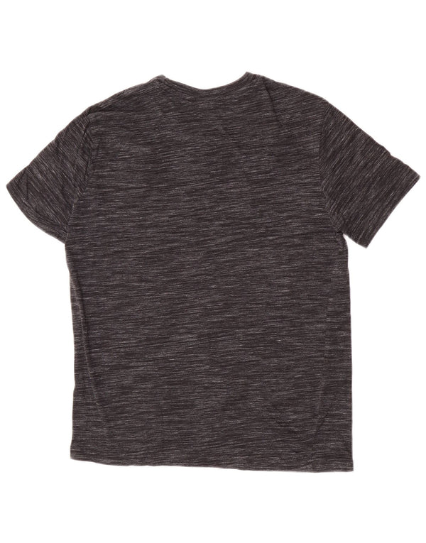 T-shirt grafica da uomo Champion Top piccolo grigio gessato