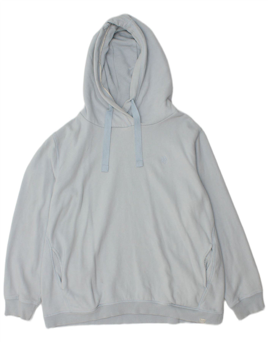 Felpa con cappuccio da uomo Fat Face, grande, in cotone blu