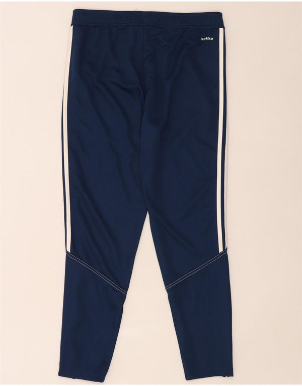 Pantaloni da tuta Adidas Aeroready da uomo medio poliestere blu navy
