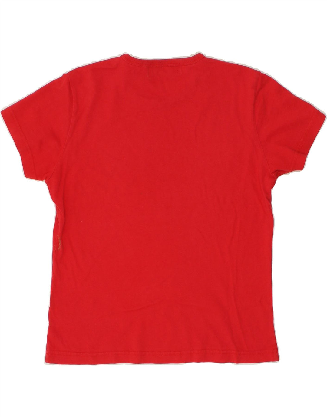FILA Womens Graphic T-Shirt Top IT 44  Medium Red Cotton Vintage Fila and Second-Hand Fila from Messina Hembry 