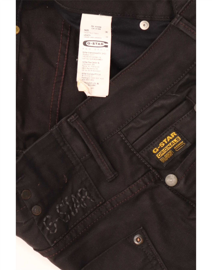 Jeans slim da donna G-Star W30 L32 cotone nero