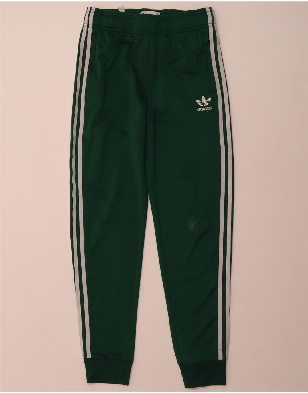 Pantaloni della tuta da ragazzo ADIDAS Joggers 13-14 anni Poliestere verde