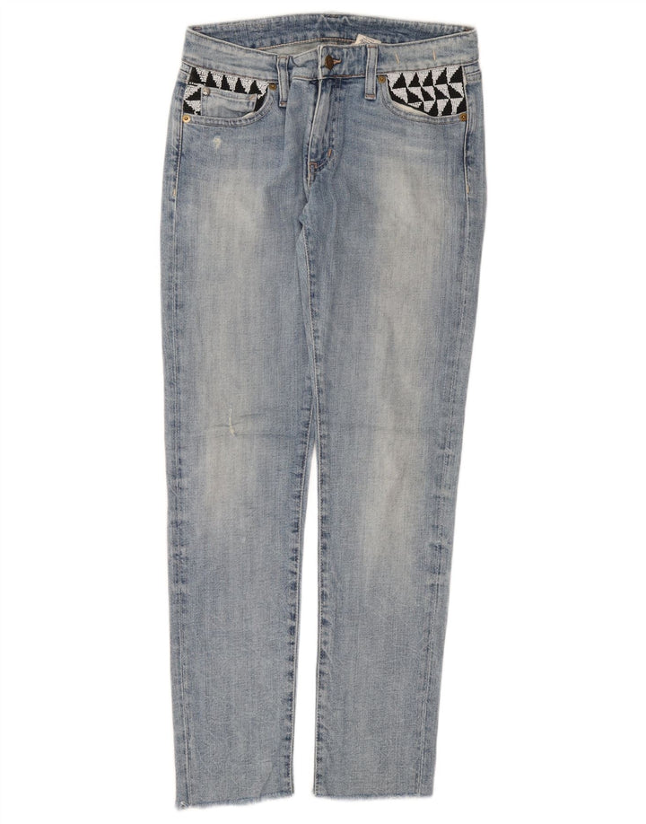 Jeans slim da donna RALPH LAUREN W27 L28 cotone blu