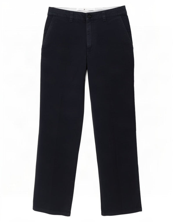 Pantaloni chino elasticizzati da donna Tommy Hilfiger US 4 Small W26 L26 Blu Navy