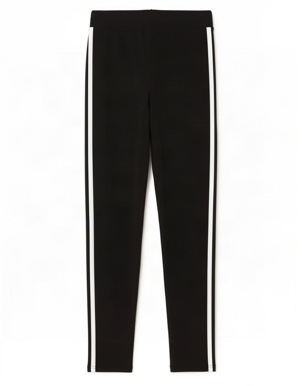 Leggings Adidas Bambina 11-12 Anni Cotone Nero