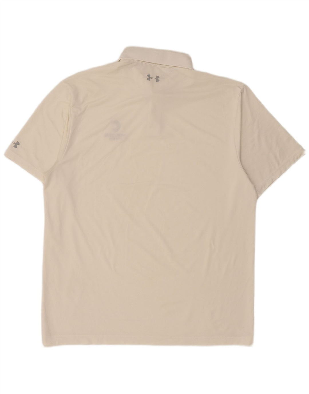 Polo Under Armour da uomo Heat Gear Large bianca