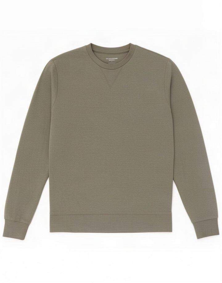 Felpa da uomo Jack & Jones Maglione grande grigio cotone