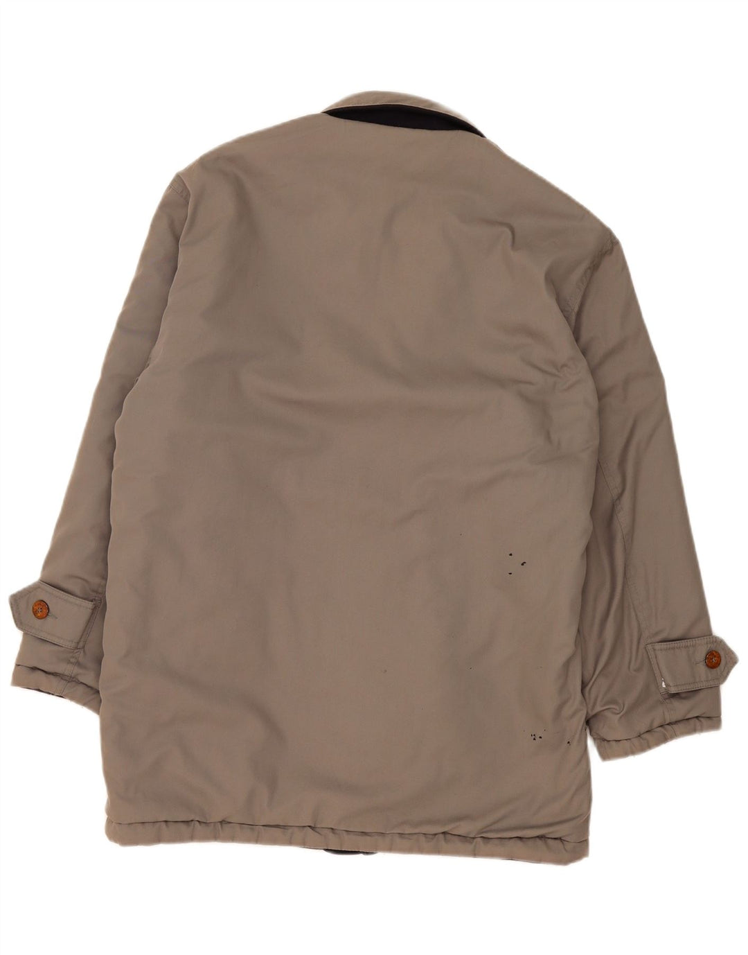 Cappotto vintage da uomo reversibile a vento UK 38 grigio medio