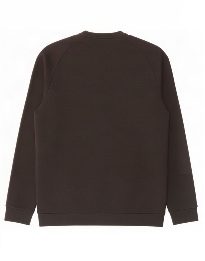 Felpa Adidas Uomo Maglione Medio Nero Cotone