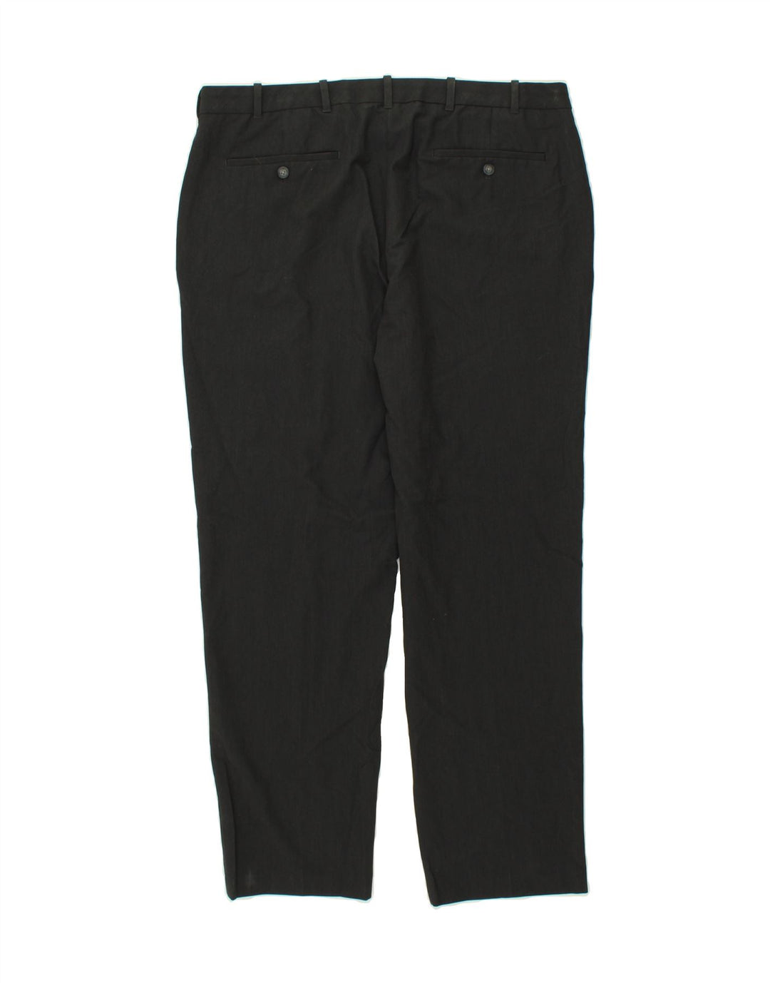IZOD Mens Straight Chino Trousers W38 L32 Black Polyester Vintage Izod and Second-Hand Izod from Messina Hembry 