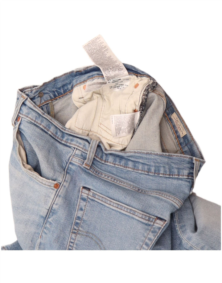 Jeans Levi's Uomo 512 Slim Tapered W31 L32 Cotone Blu