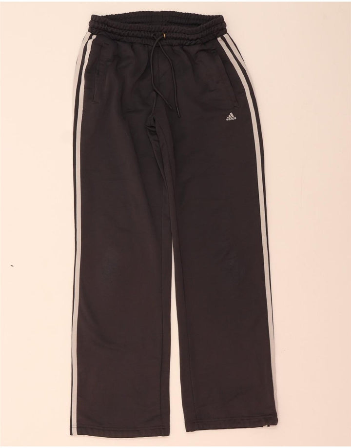 Pantaloni da tuta da donna ADIDAS UK 12 Medium Nero Poliestere