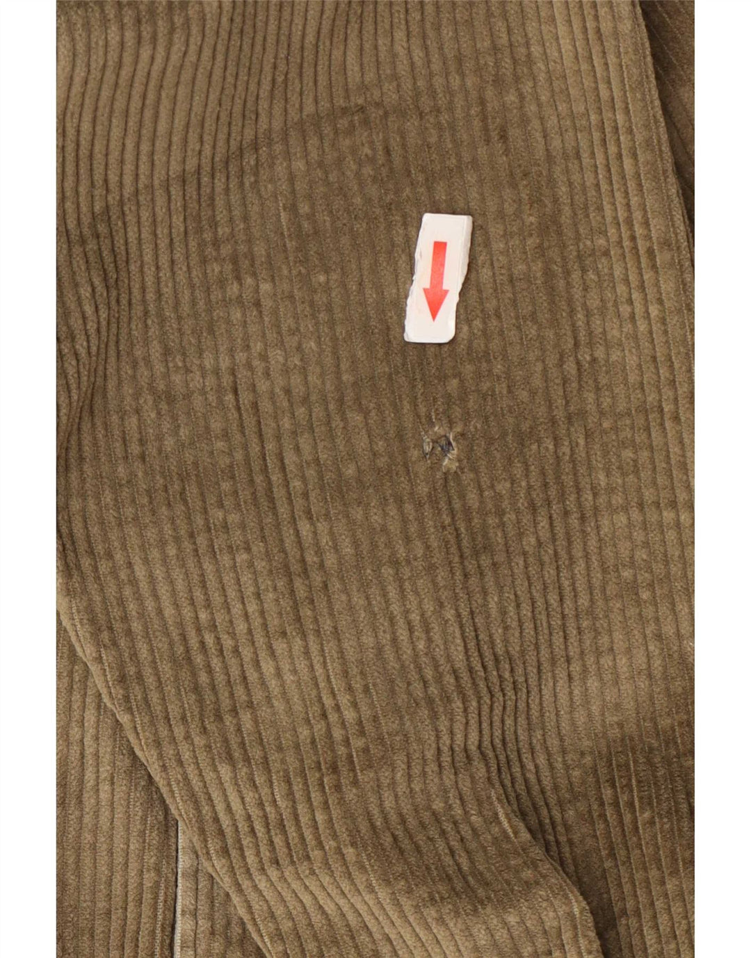 Camicia da uomo in velluto a coste Energie grande in cotone kaki